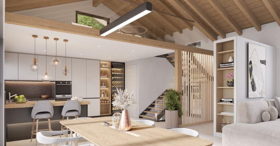 Villa d'exception avec vue imprenable sur les Alpes - Maison 5.5 pièces - image - 5