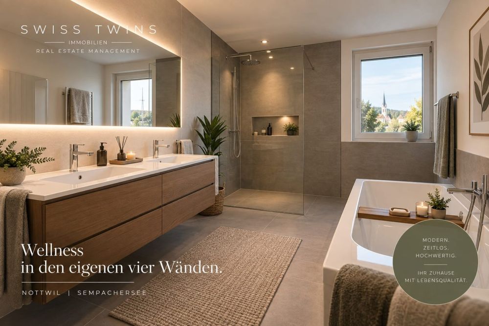 Nottwil - Grosszügige 5-Zimmer-Eigentumswohnung mit Seeblick -  Bild 6