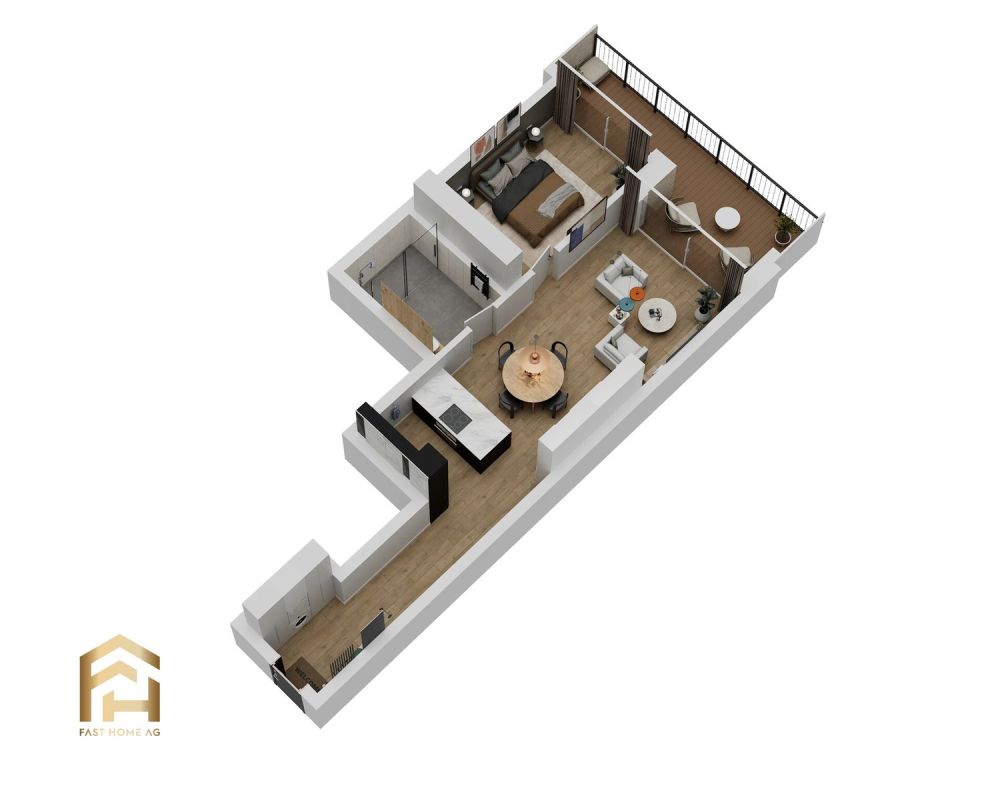 Erstbezug MFH Imbach 2.5 Zimmerwohnung -  Bild 5