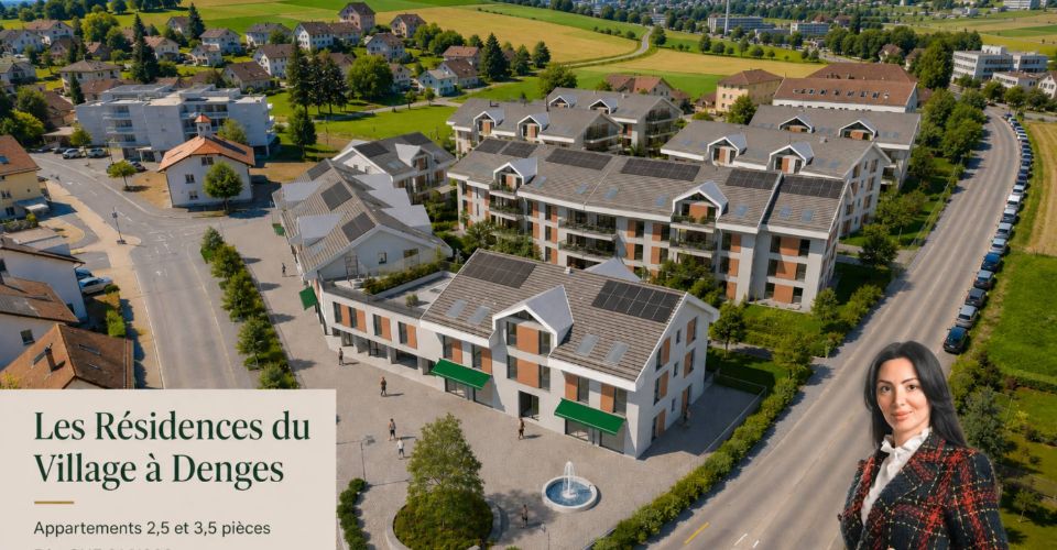 Denges - Rez-de-jardin de 3.5 pièces - 88 m² avec terrasse de 12 m² et jardin de 28 m² - Appartement 3.5 pièces - image - 2