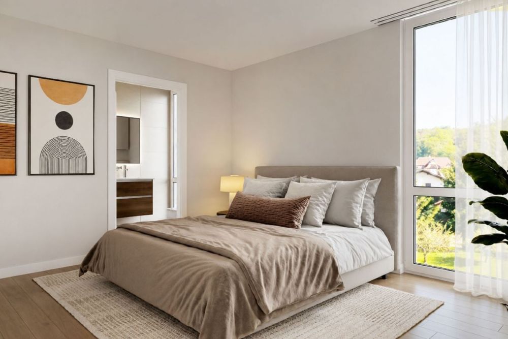 Neue 2.5-Zimmer-Wohnungen in Remaufens (Veveyse) - PPE La Fouârdze -  Bild 2