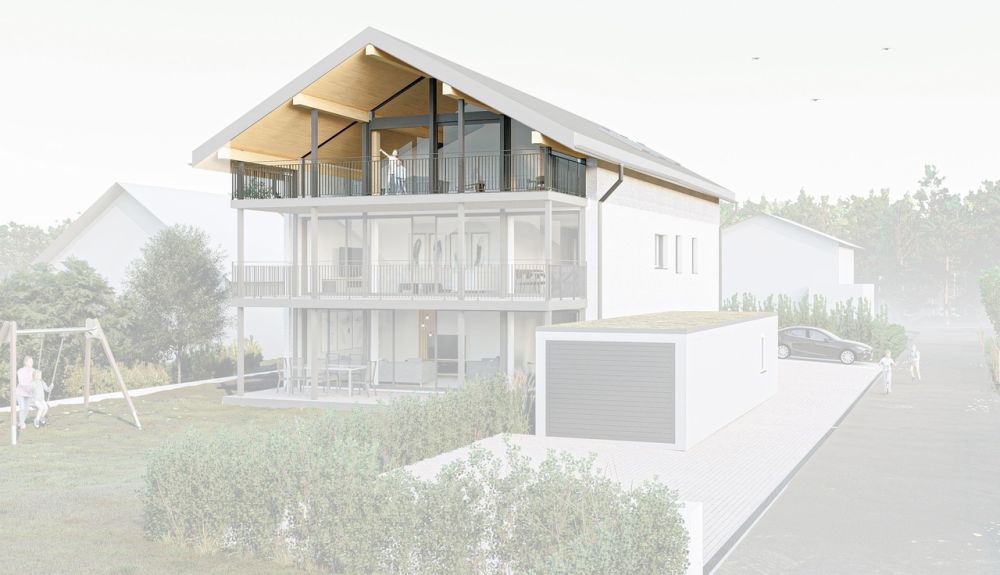 BAUPROJEKT "FLURA" WOHNUNG DACHGESCHOSS -  Bild 2