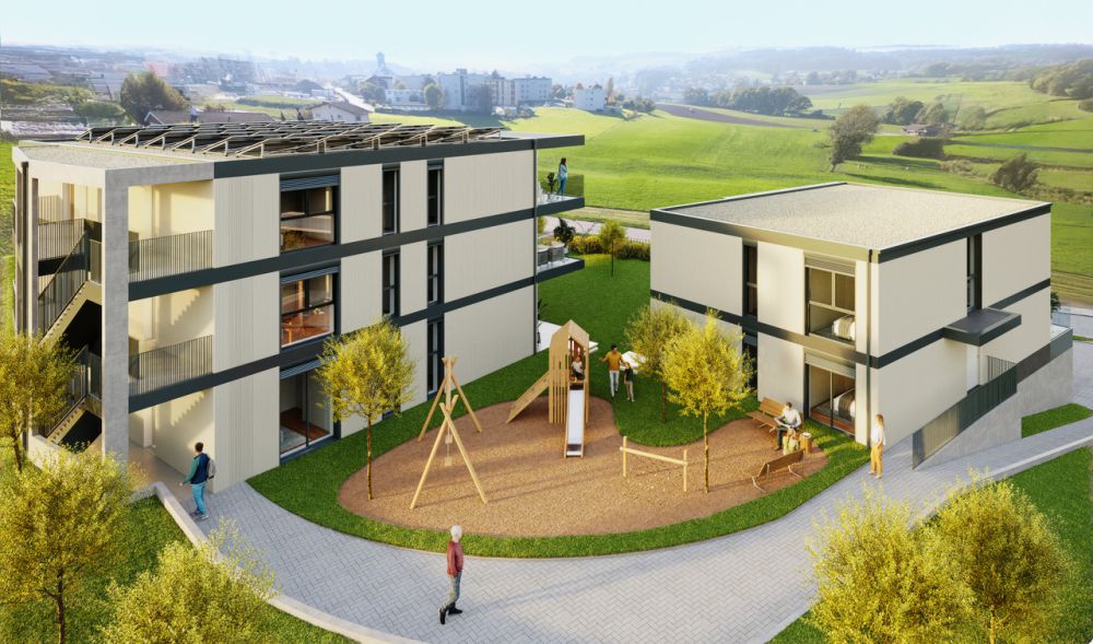 Bel Horizon  Belfaux - Vue du projet