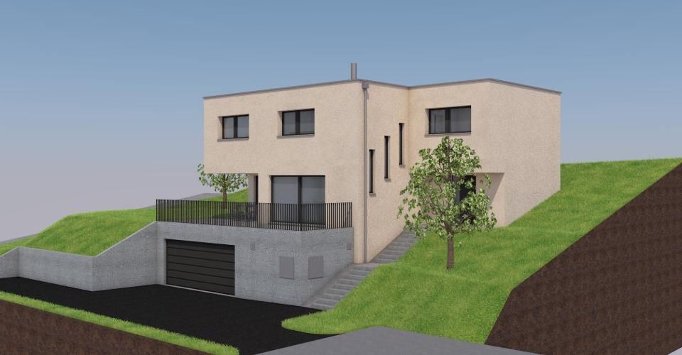 Magnifique villa d'architecte sur plans - Villa 6.5 pièces - image - 1
