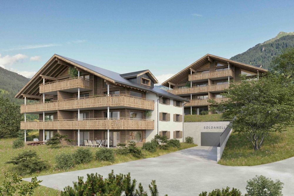 Klosters: hochwertige Eigentumswohnung mit traumhafter Aussicht - 237581_Soldanella