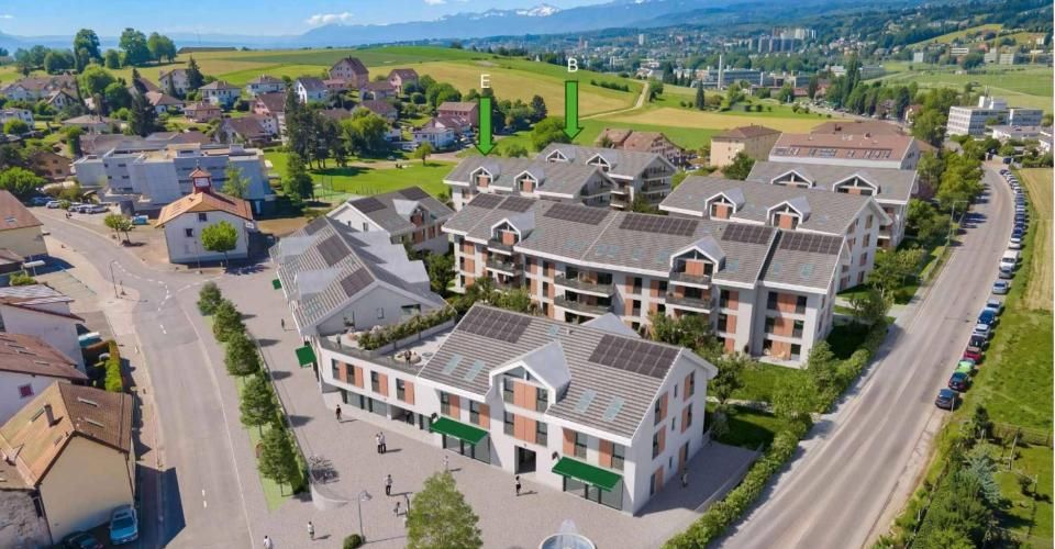 Appartement de 3,5 pièces en rez-de-chaussée avec jardin - Appartement 3.5 pièces - image - 4