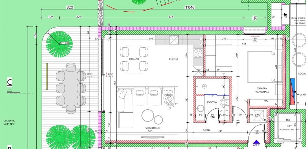 BELLISSIMO 2.5 LOCALI IN COSTRUZIONE CON GIARDINO A CAPOLAGO - Bild 10