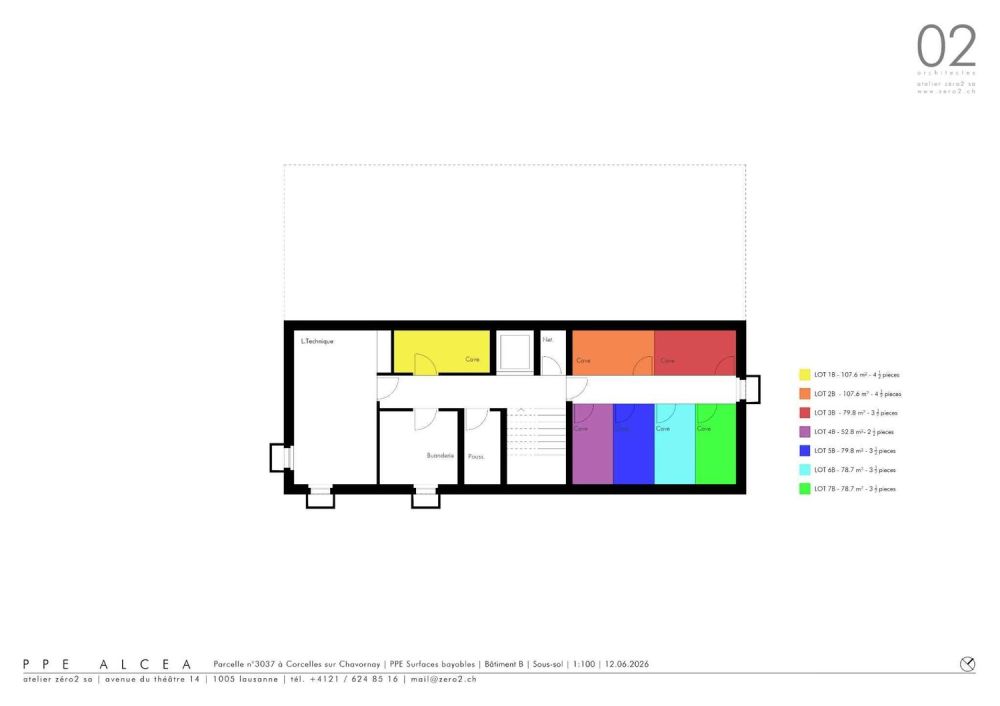 Appartement de 3.5 pièces avec balcon et vue sur le Jura -  Bild 9