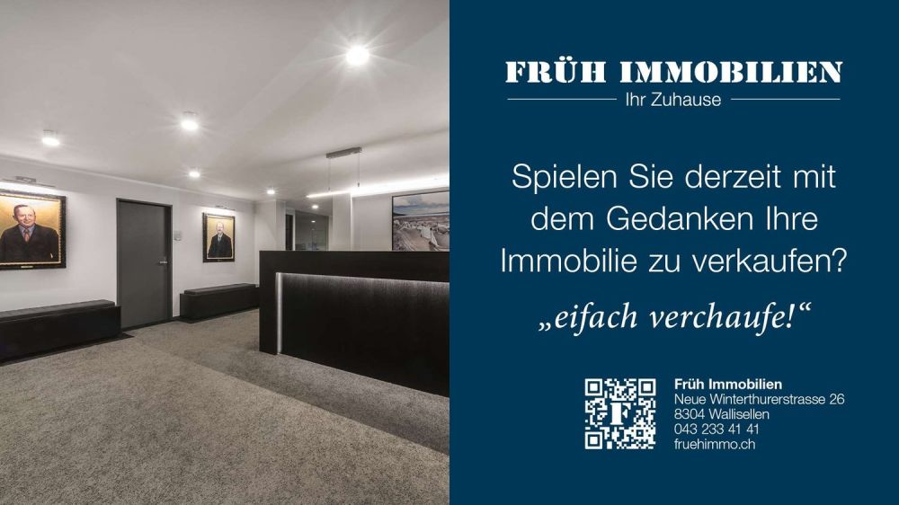 2.5 Zimmer-Dachwohnung Neubauprojekt Living Hinwil - Früh Immobilien