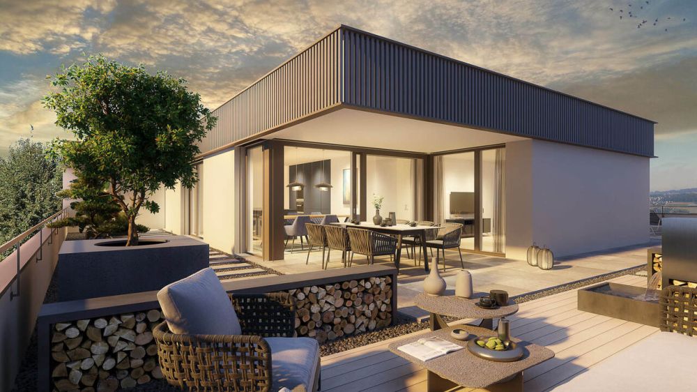 4½-Zimmer-Attikawohnung - mit Seesicht und grosser Terrasse - Bild 1