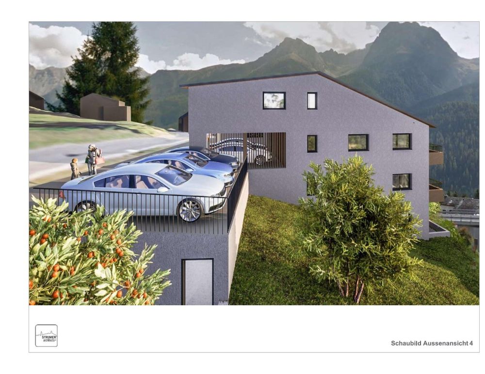Moderne 2.5-Zimmer-Dachwohnung mit Bergblick in Scuol -  Bild 3