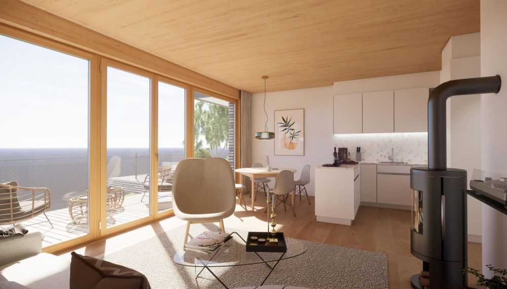 Ökologische 2.5-Zimmer Wohnung mit Balkon in Wienacht-Tobel (Neubau) - Image 3