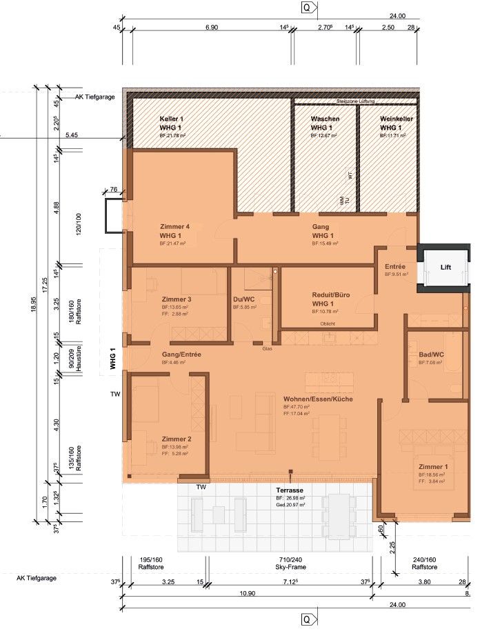 Gartenwohnung mit Weitblick & Lebensqualität - Bild 4