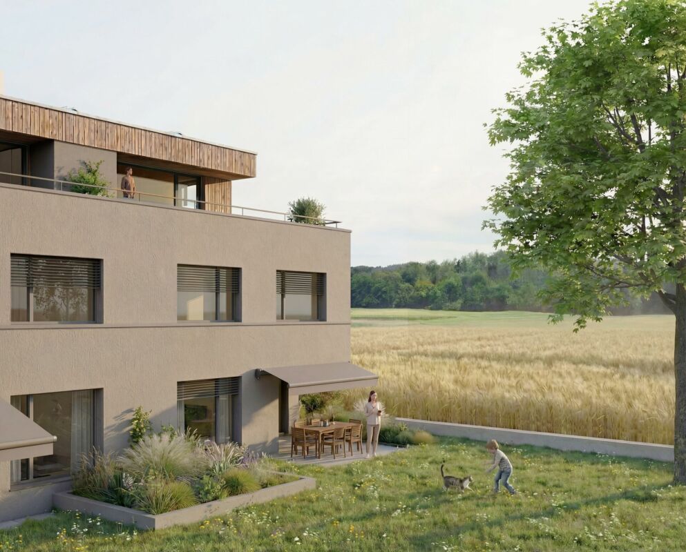 Neubau-Doppeleinfamilienhaus mit Alpensicht zu verkaufen -  Bild 4