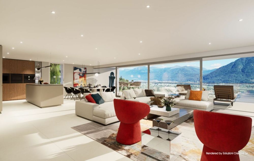 Lussuoso 5.5 locali: modernità ed eccellenza con vista lago -  Bild 4