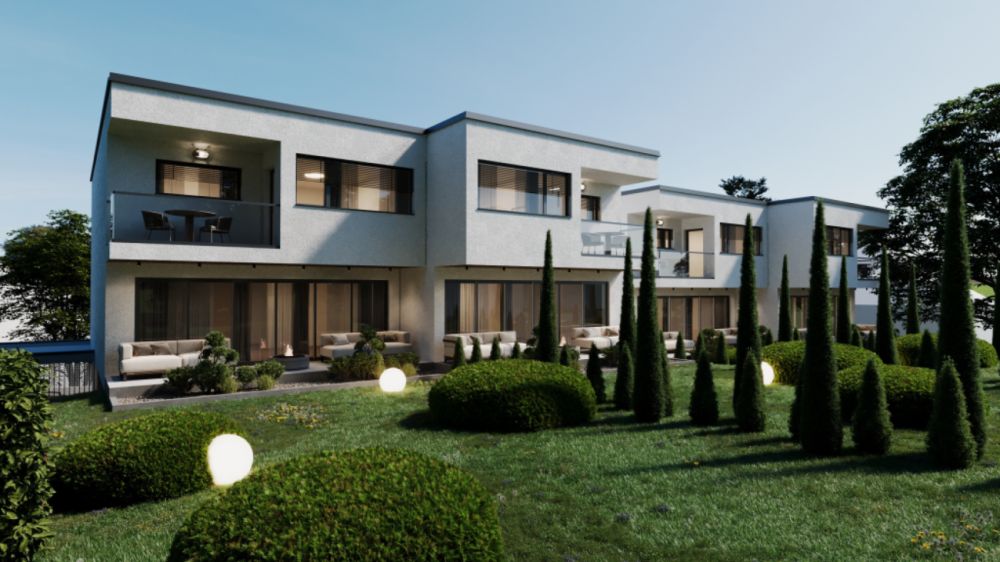 Villa jumelée moderne de 5.5 pièces avec jardin à Belfaux -  Bild 1