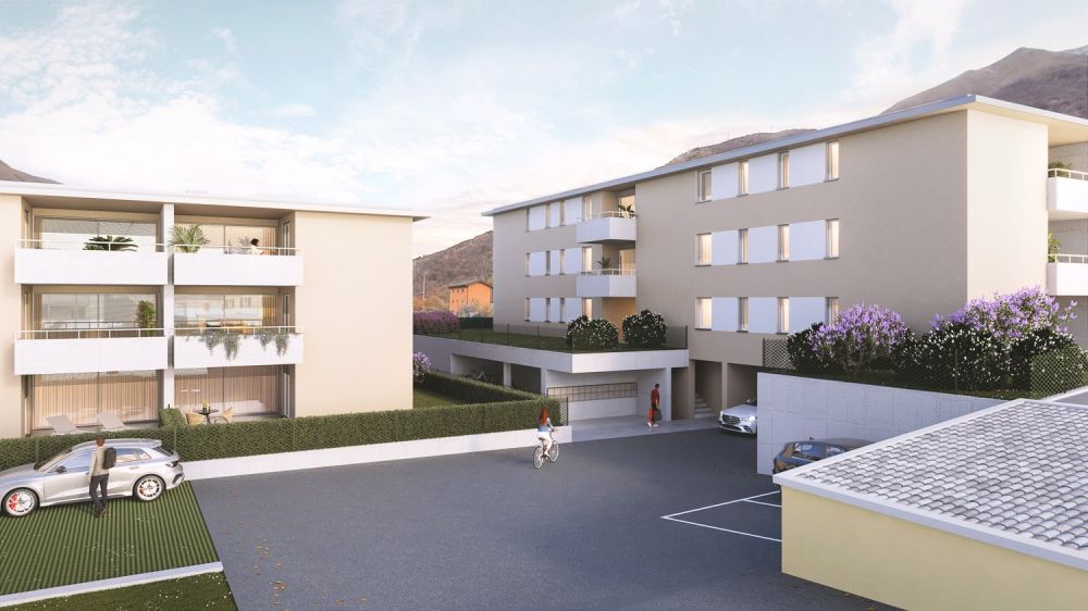 Nuovo appartamento con bella terrazza - Bild 1