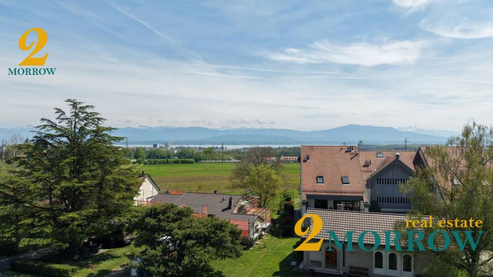 Appartement 3 - 6.5 pièces en duplex avec deux balcons et vue sur les Alpes -  Bild 1
