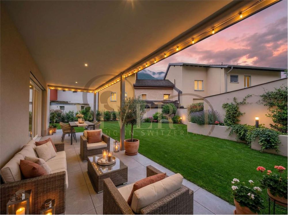 NUOVISSIMO 3.5 LOCALI CON GIARDINO PRIVATO A LUMINO - Bild 6