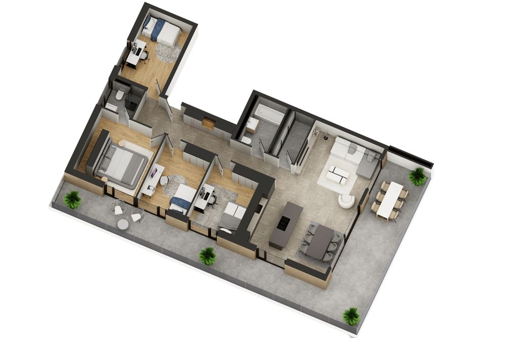 Magnifique appartement 5.5 pièces neuf à Crans-Montana -  Bild 4