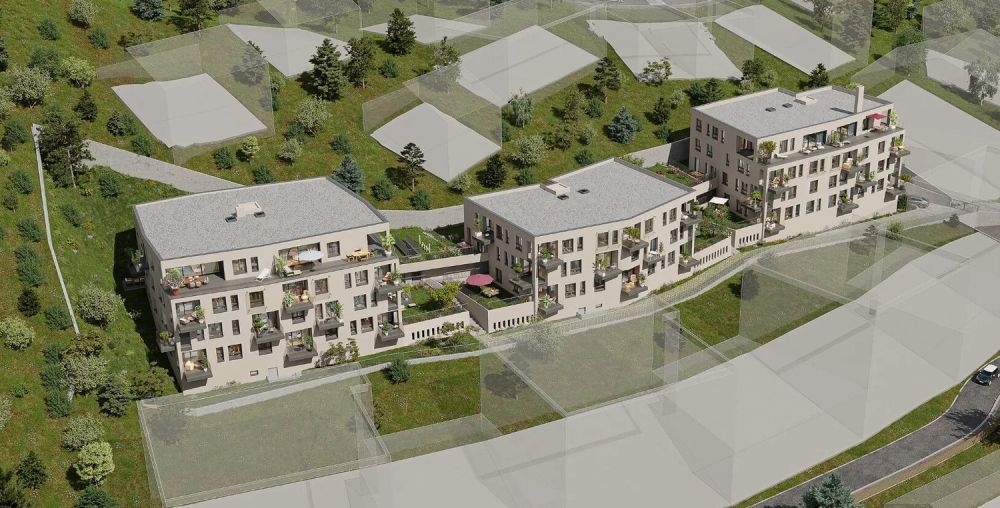 Wohnprojekt BACCHUS: Neubau 3.5 ZWG mit Weitblick - Titelbild C-A
