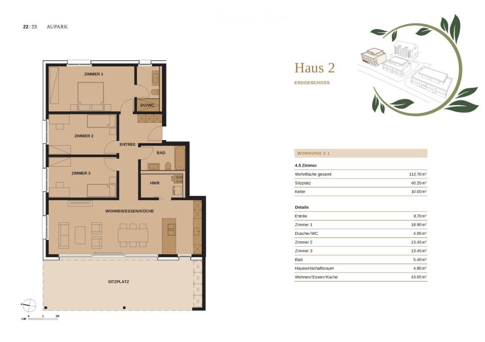 4.5-Zimmer Eigentumswohnung - zentral und naturnah -  Bild 8