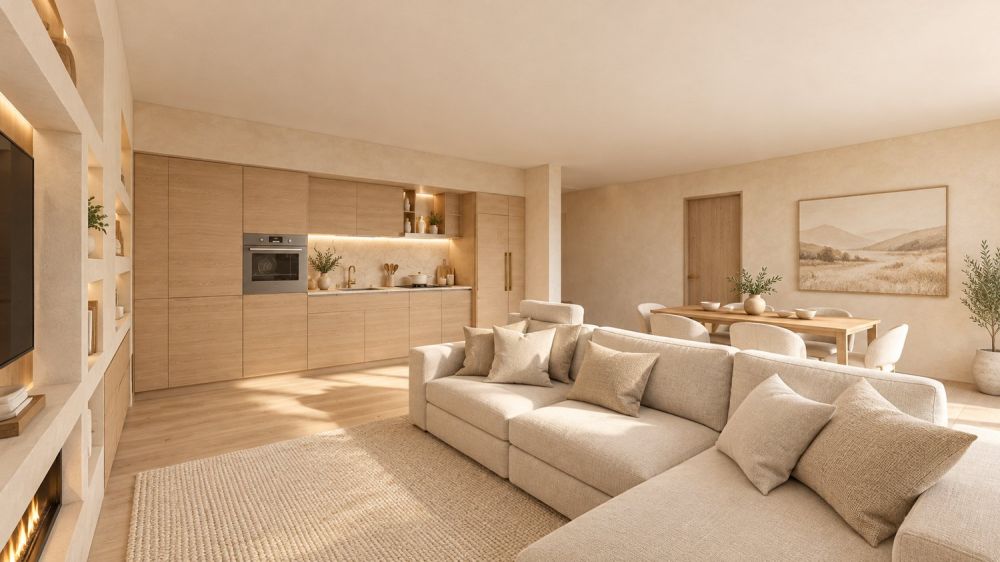 Nuova casa 4.5 locali con giardino, terrazza solarium e box doppio -  Bild 5