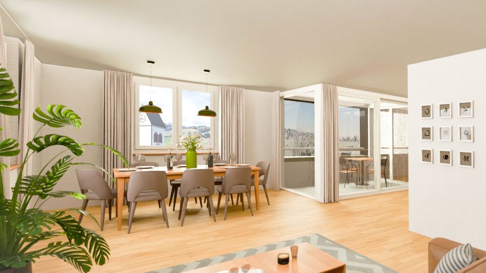 Attraktive 3.5-Zimmer-Neubauwohnung mit Wohlfühlcharakter -  Bild 2