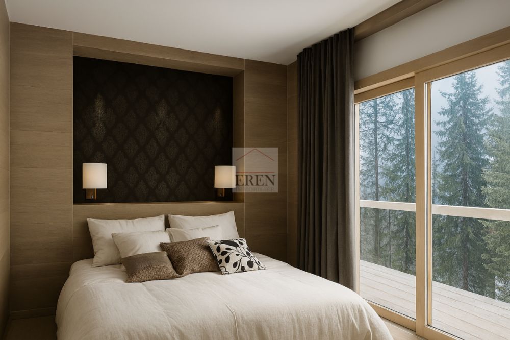 Magnifique appartement en duplex en attique 5 pièces neuf avec terrasse sud-ouest au centre de Crans-Montana - Appartements - Duplex neufs à vendre à Crans-Montana