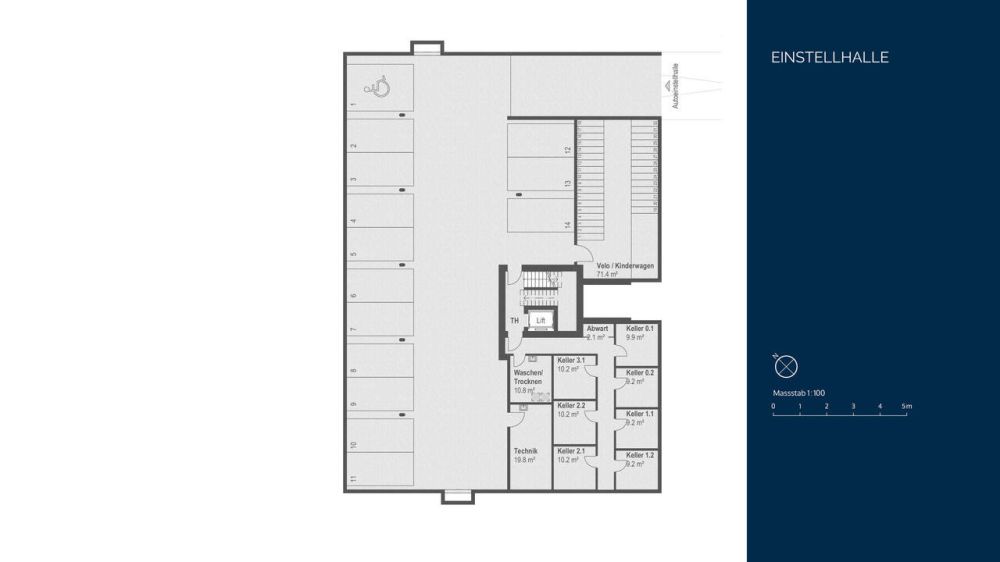 3½-Zimmer-Gartenwohnung - Wohnen mit Privatsphäre, Licht und Natur -  Bild 9