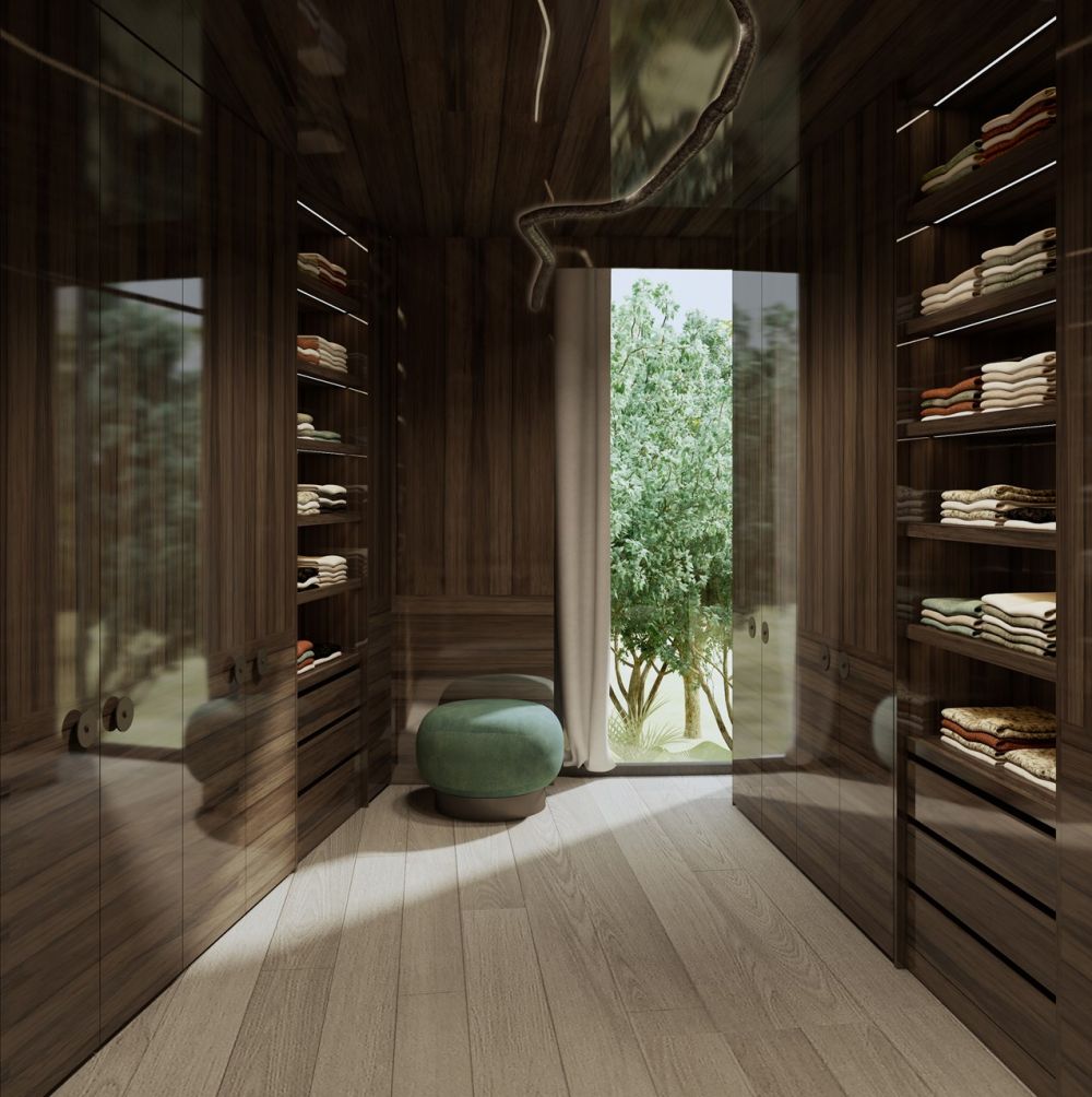 HC77 | Cologny - 3 luxueux hôtels particuliers - Dressing sur mesure