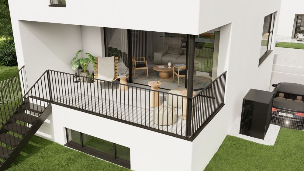 MODERNE VILLE INDIPENDENTI CON CHARME_VILLA A - Terrazza con giardino