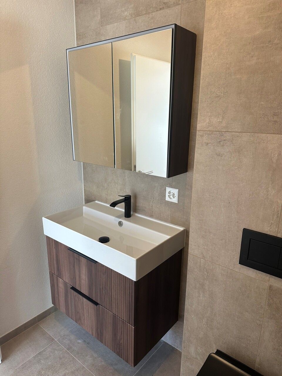 Appartement neuf - Salle de bains (Chambre parentale)