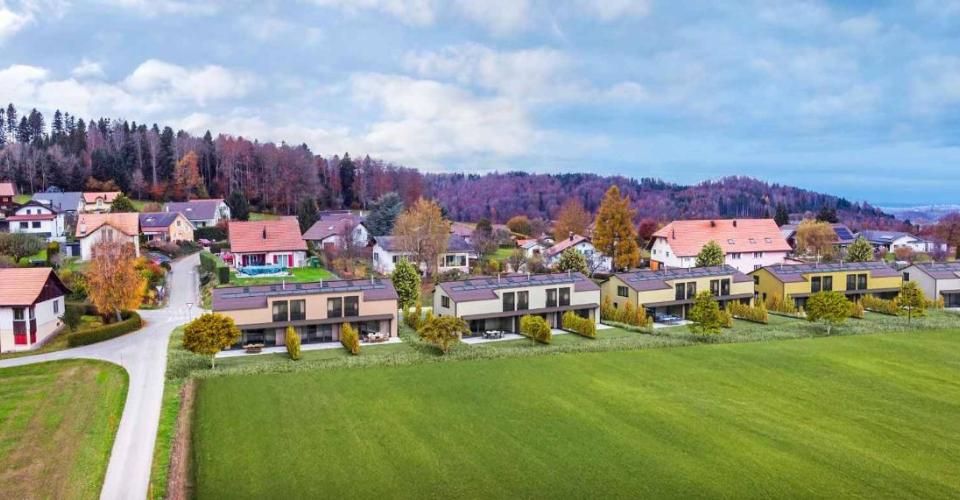 9 VILLAS ENCORE DISPONIBLES – Votre future maison à Essert - Maison contiguë 5 pièces - image - 7