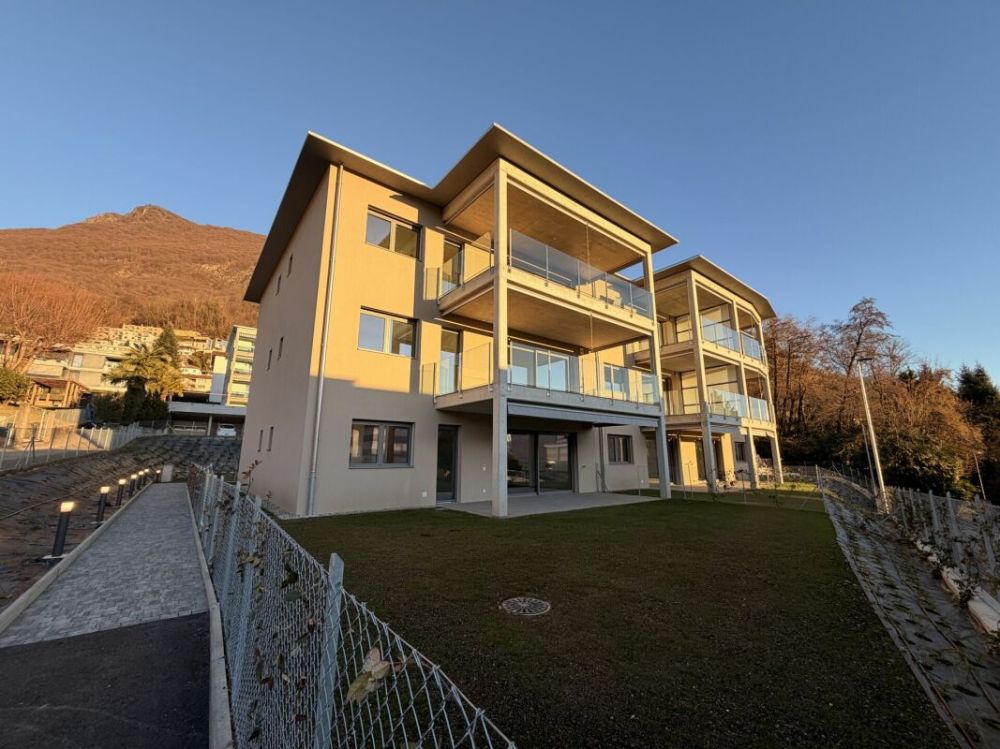 PREGASSONA · LETZTE 2½ LOCALE MIT GARTEN · RENT TO BUY MOGLICH -  Bild 1