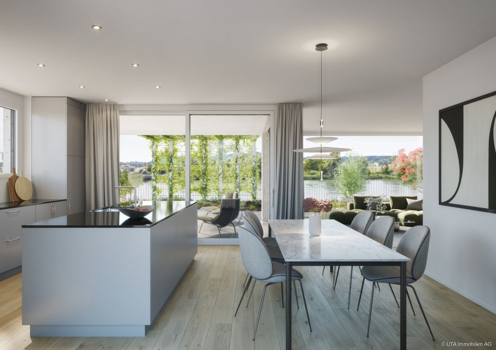 3-Zimmer Eigentumswohnungen - naturnah und zentral leben - VivAare - Attika innen 1