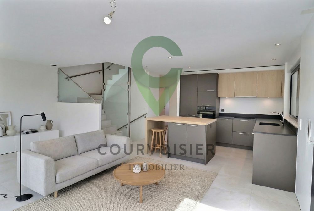 Nouvelle villa jumelée avec horizon dégagé sur la chaîne des Alpes -  Bild 1