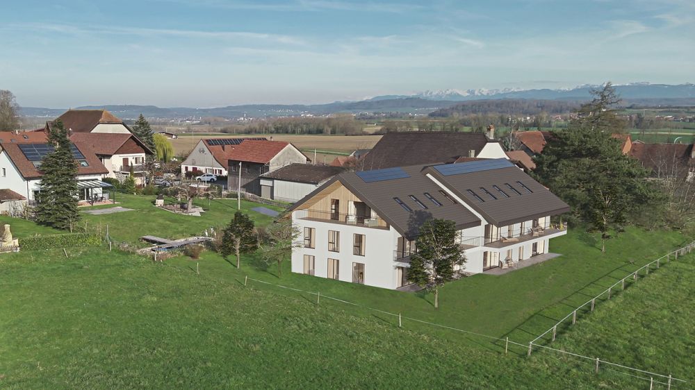 Estavayer / Frasses  Magnifique 4,5 pièces au rez Jardin de 322 m2 -  Bild 1