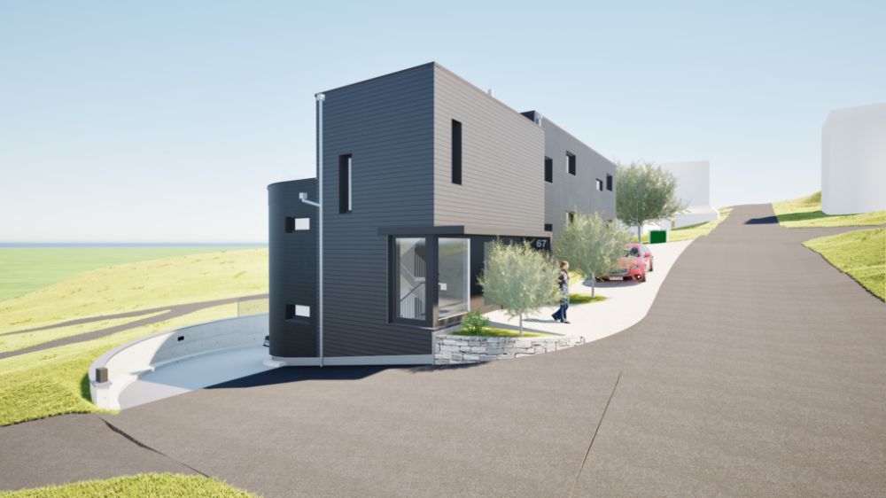 Exklusive 4.5 Zimmer Gartenwohnung mit Fernsicht (Neubau) - Ostseite