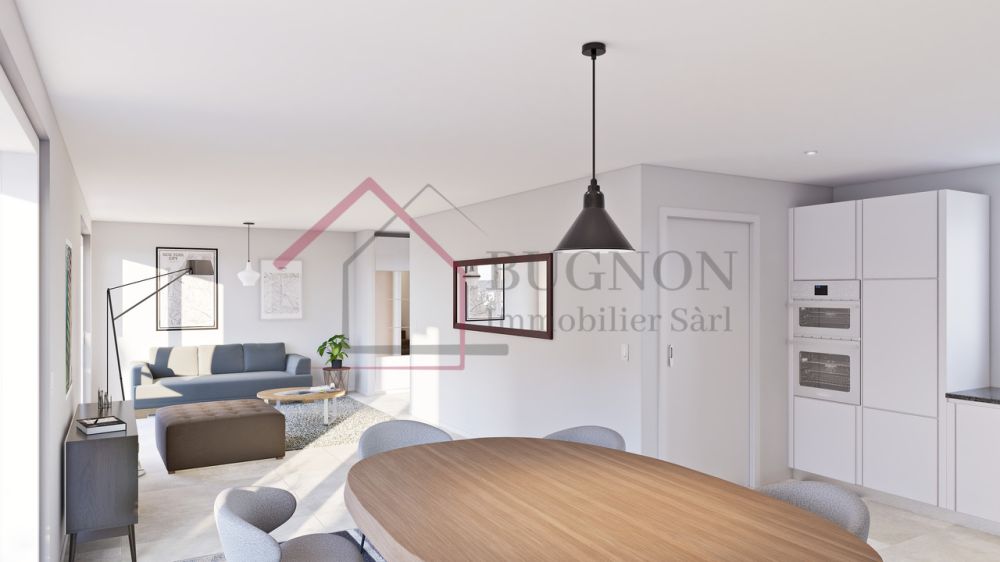 LES VILLAS DU GRAND PRÉ  Villa mitoyenne de 4.5 pièces - Lot C1 - Villas C