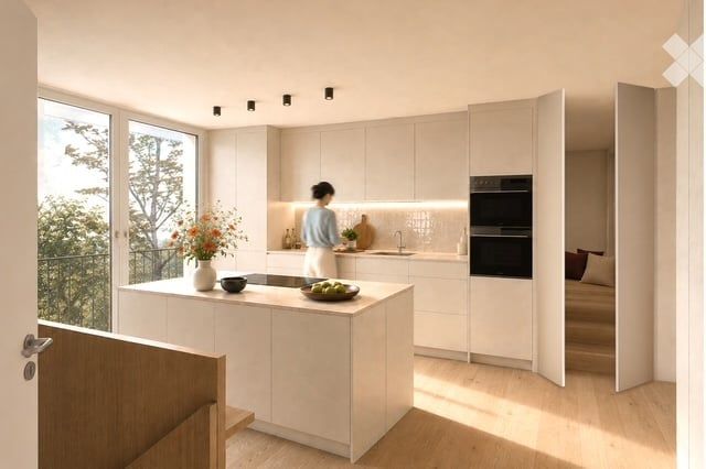 Neubau: 3.5-Zimmer Maisonnette-Gartenwohnung in Riehen -  Bild 3
