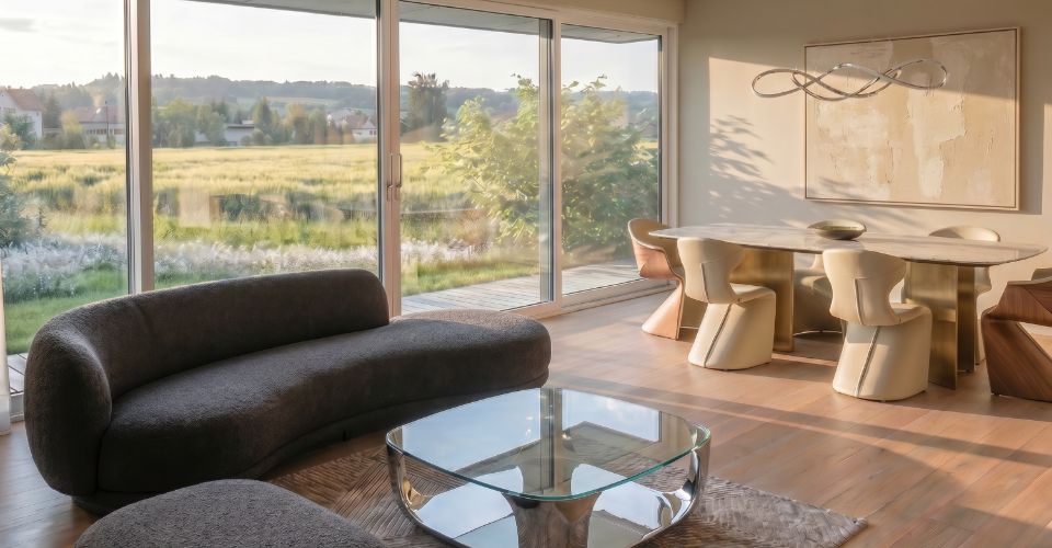 6.5-Zimmer Neubau-Reiheneinfamilienhaus B.1 mit hochwertigem Ausbau  Oberkulm AG - Maison contiguë 6.5 pièces - image - 1