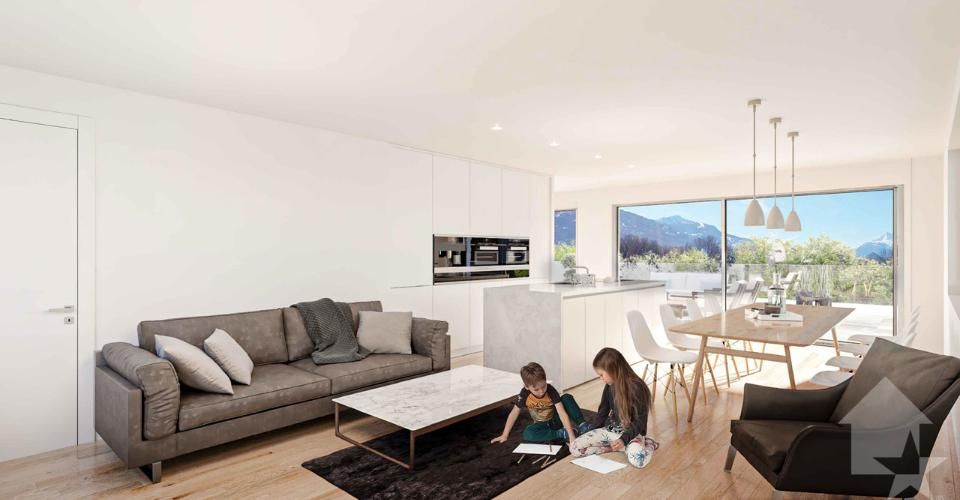 Bel attique de 4.5 pièces de 150 m2 avec terrasse - Appartement 4.5 pièces - image - 8