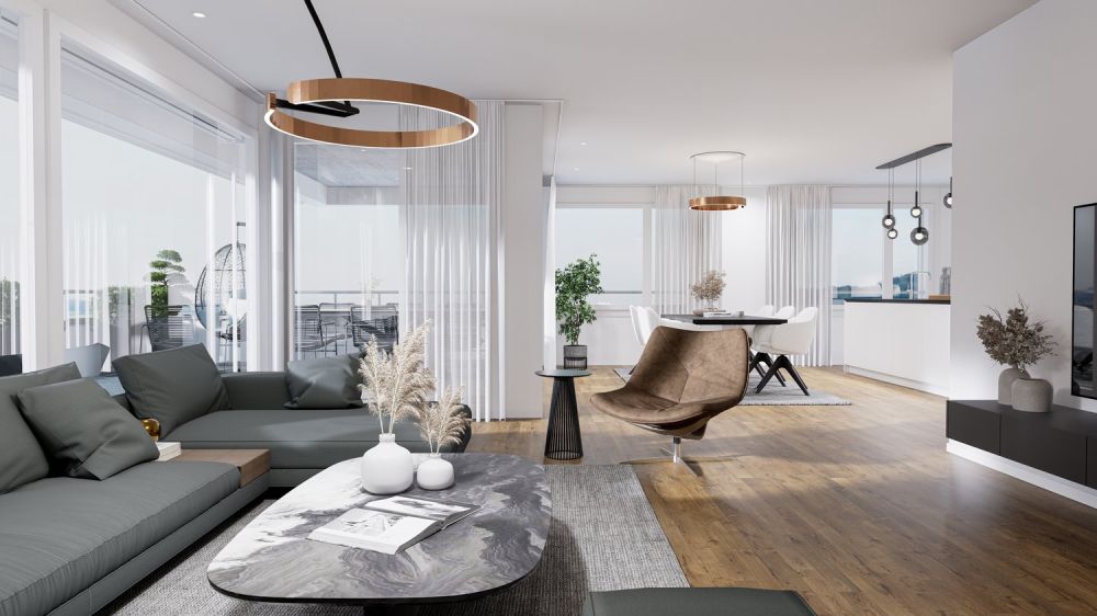 Wohnüberbauung ALZBACHFELD Reinach - 3.5-Zimmer-Attika-Eigentumswohnungen - Bild 3