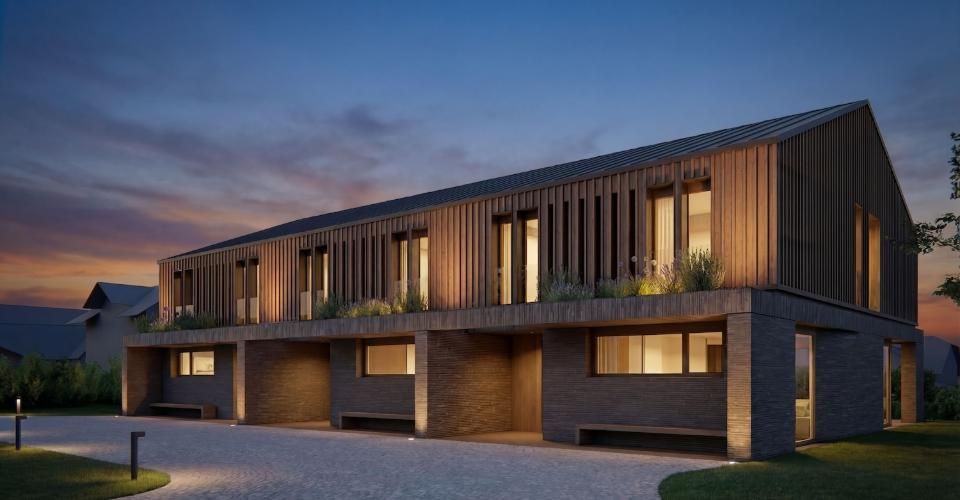 PROMOTION Autorisée dans le charmant village de MEINIER - Maison contiguë 6 pièces - image - 3