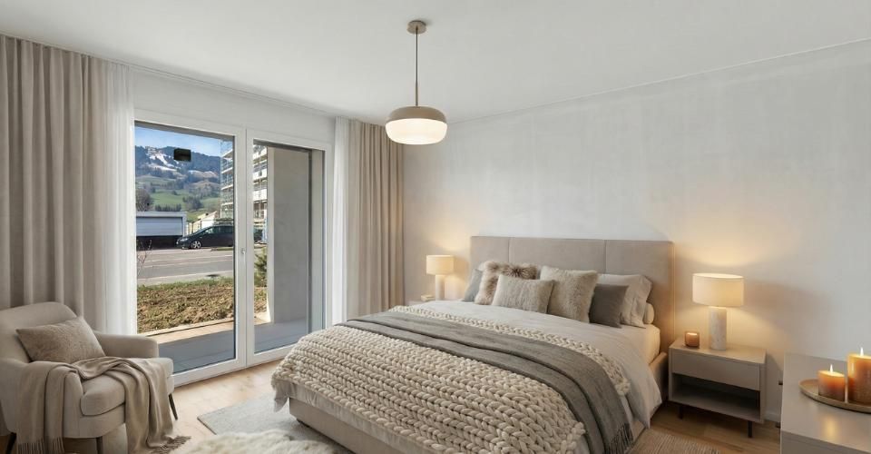 Appartement de 4,5 pièces au rez-de-chaussée - avec terrasse et jardin - Appartement 4.5 pièces - image - 13