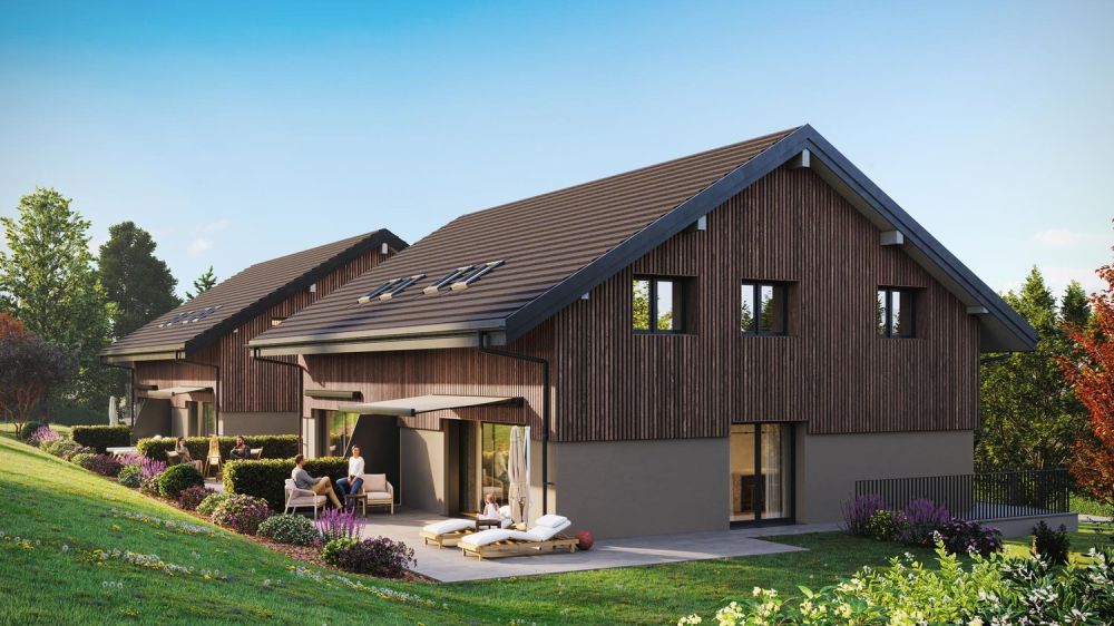 "Aurora" Villa A - Magnifiques villas mitoyennes de 6 pièces avec jardin -  Bild 2