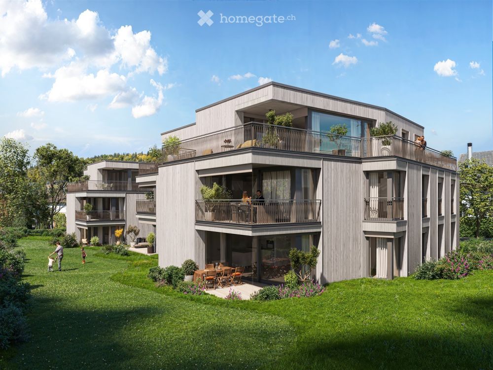 2.5 Zimmer Eigentumswohnung mit 17m2 Terrasse und 50m2 Garten-Sondernutzungszone -  Bild 2