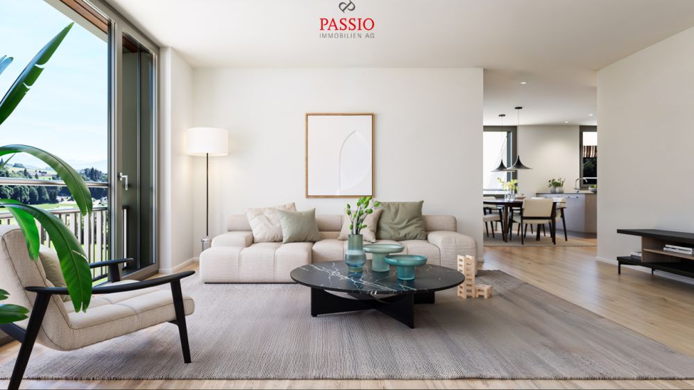 Lichtdurchflutete 4.5-Zimmer Neubauwohnung mit einmaliger Weitsicht - Bild 8