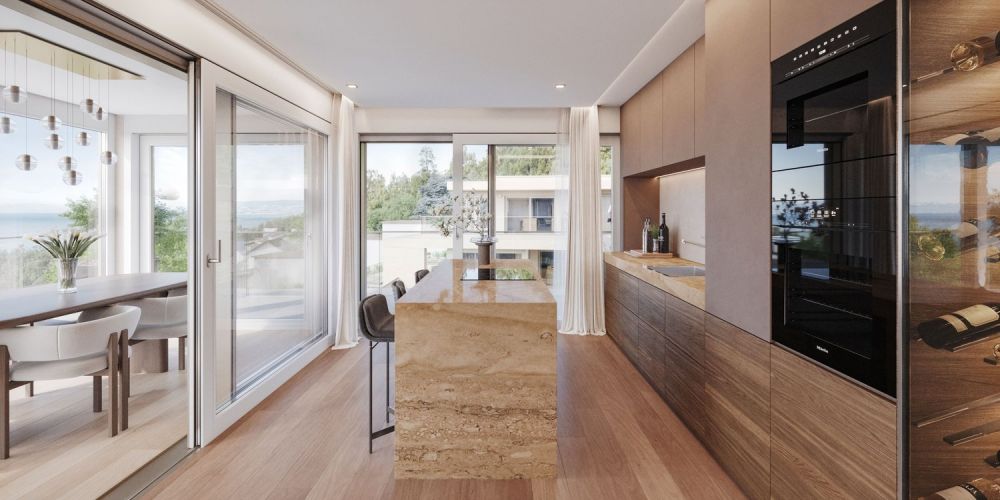 Charmant appartement de 3,5 pièces avec vue panoramique à Lutry -  Bild 13